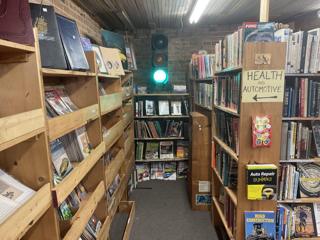Recycled Books in Denton