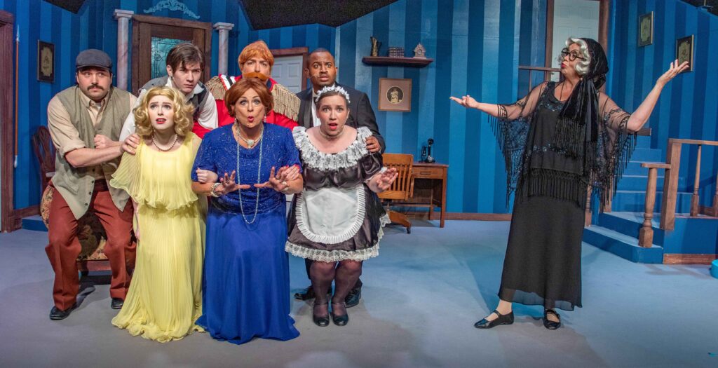 "Something's Afoot" at Allen Contemporary Theatre