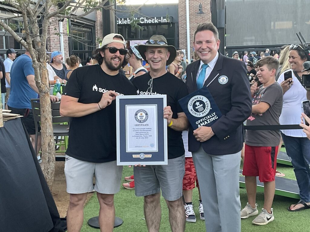 Solo Stove Guinness World Record in Grapevine