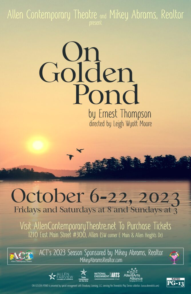"On Golden Pond" at the Allen Contemporary Theatre