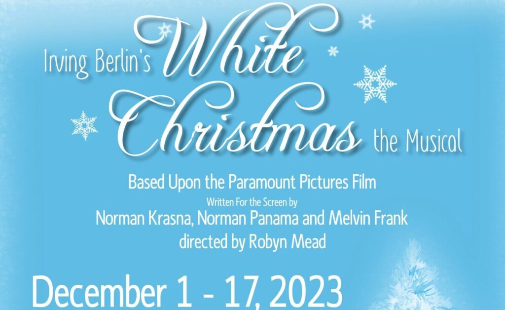 Allen Contemporary Theatre White Christmas Poster