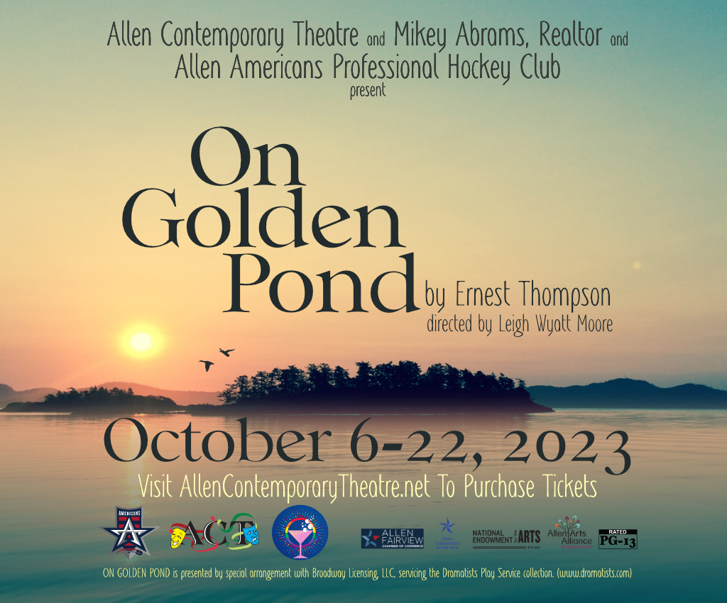 Allen Contemporary Theatre "On Golden Pond" poster