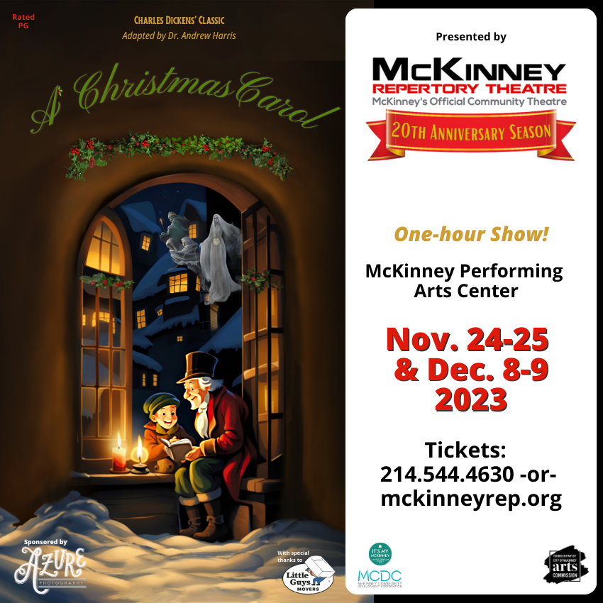 McKinney Repertory Theatre "A Christmas Carol" ad