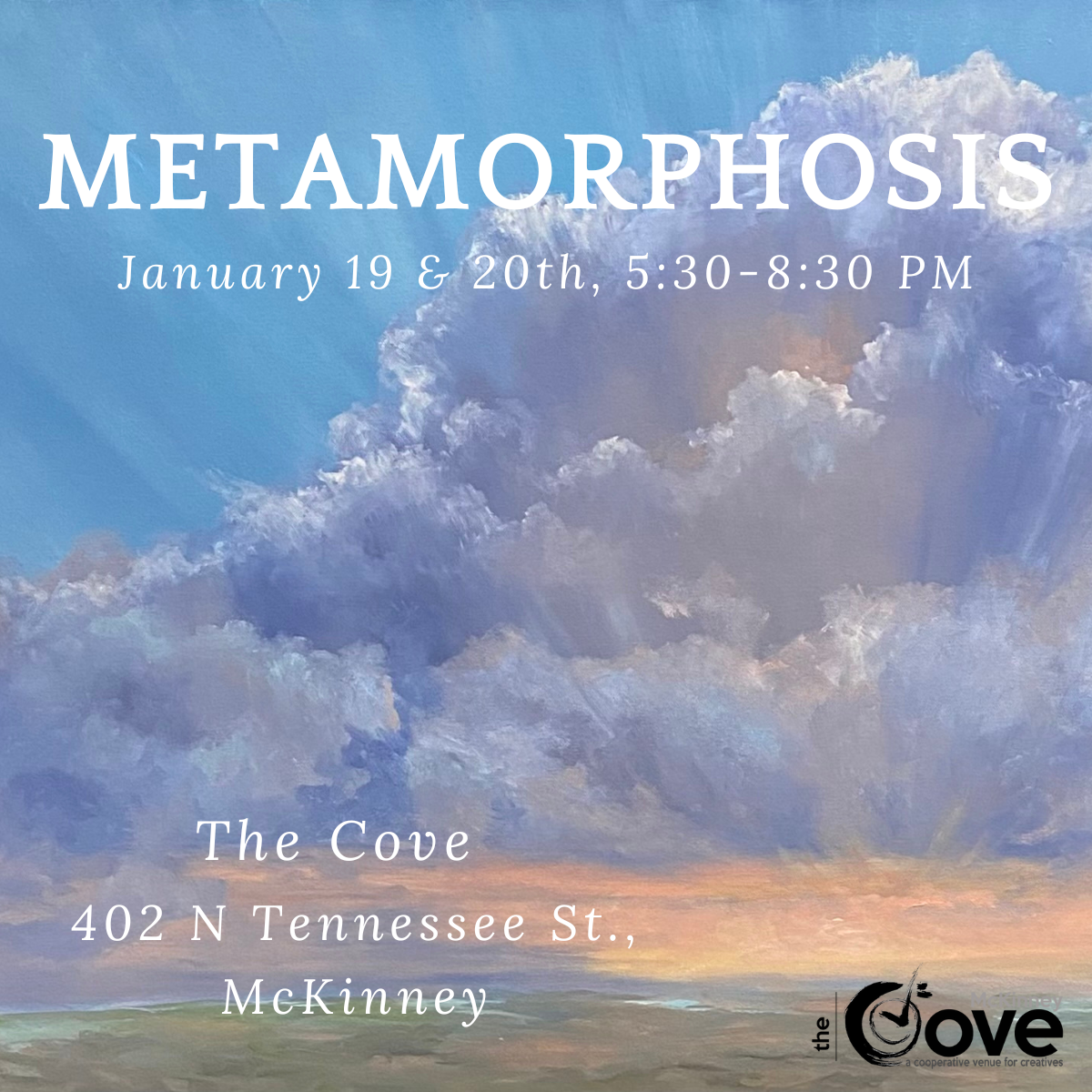 Arts and Music Guild The Cove Ad - Jan. 19-20