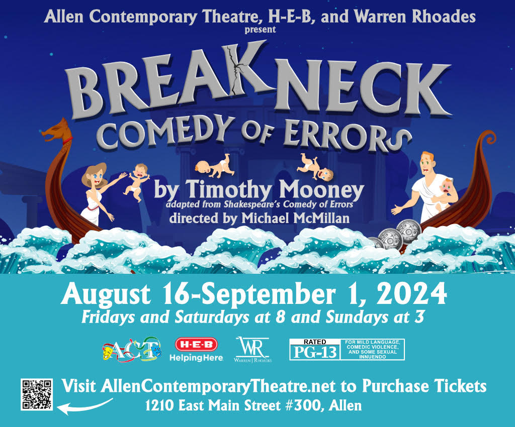 Allen Contemporary Theatre "Breakneck Comedy of Errors"